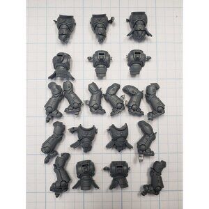 Warhammer 40k Space Marine Primaris Bits Assault Intercessor Torso & Legs x5